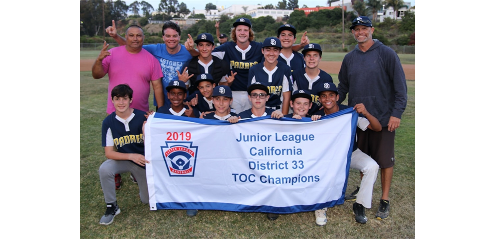 2019 Junior's TOC Champions